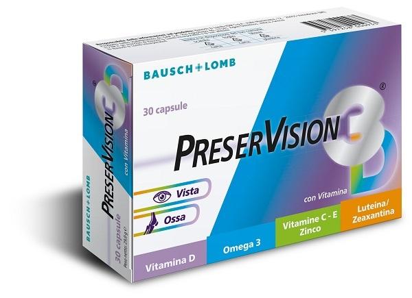 PreserVision 3D Integratore per la Vista 30 capsule molli