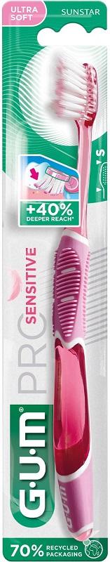 GUM Pro Sensitive Spazzolino Ultrasoft per Denti Sensibili