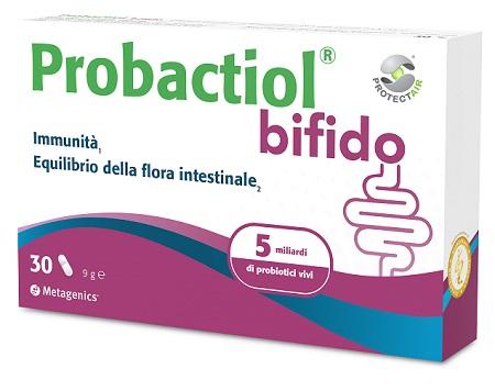 Probactiol Integratore di Probiotici Bifido per la Salute Intestinale 30 Capsule