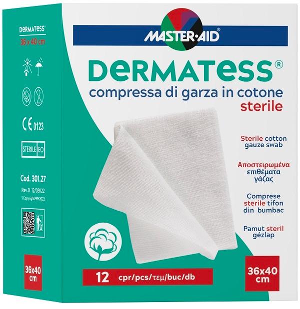 Dermatess Cotone Garza Sterile 36x40 cm 12 Pezzi