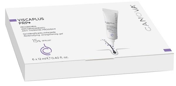 Viscaplus PRP+ Trattamento per Capelli 6x12 ml