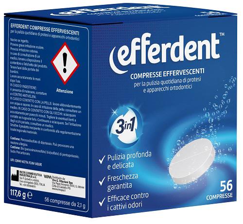 Incos Cosmetica Industriale Sr Efferdent Effervescenti 56cpr