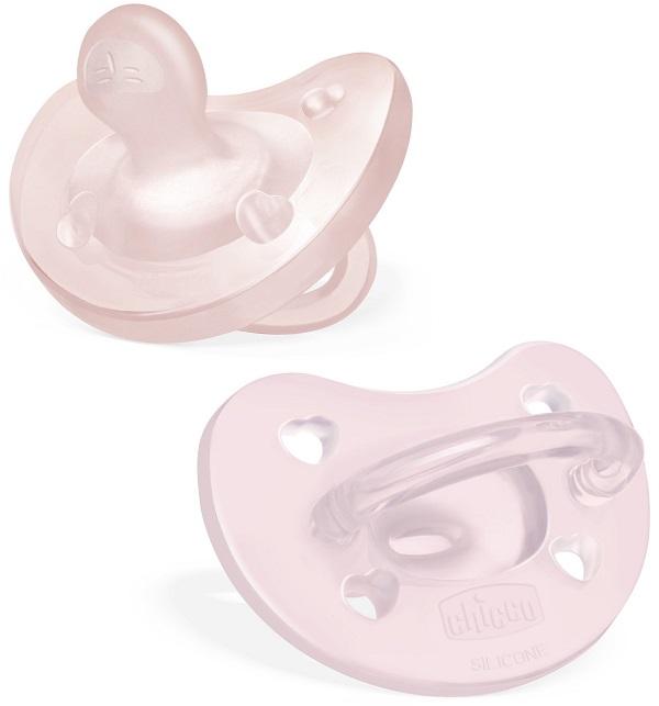 Chicco Gommotto in Silicone per Neonati 2-6 Mesi 2 Pezzi