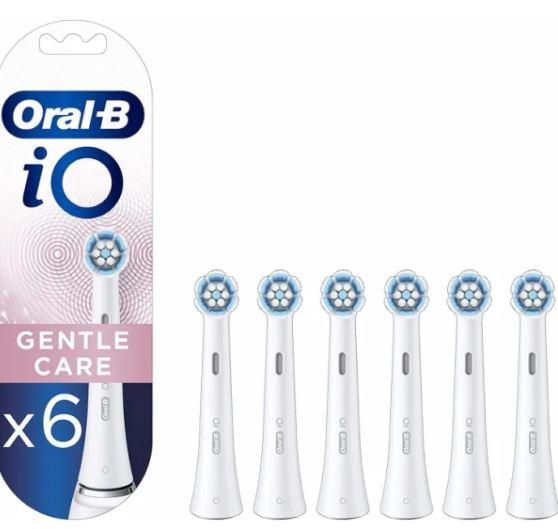 Oral-B Power Refill Testine iO per Sbiancamento Dentale 6 Pezzi