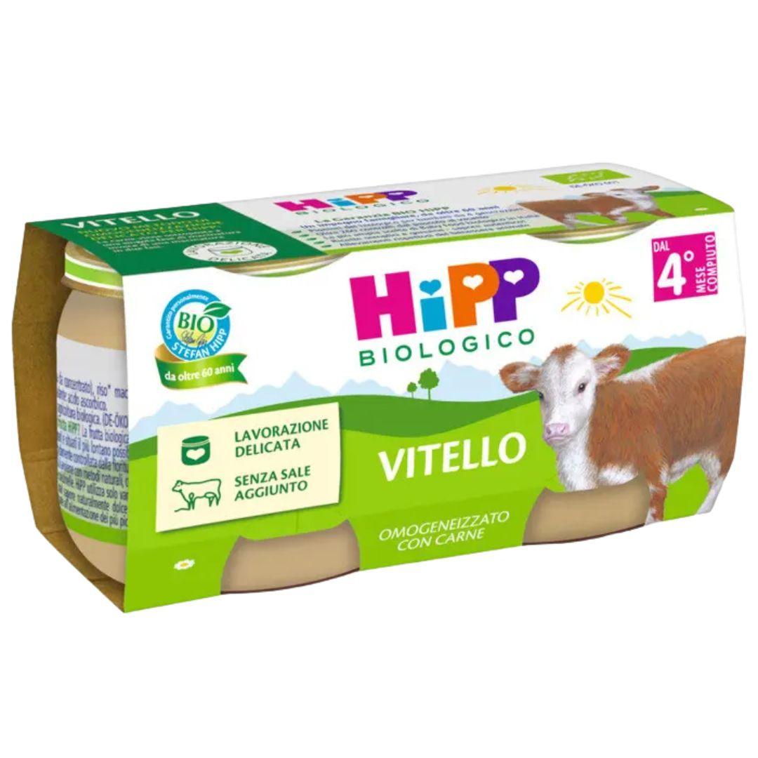 Hipp Bio Omogeneizzato di Vitello 2 x 80 g