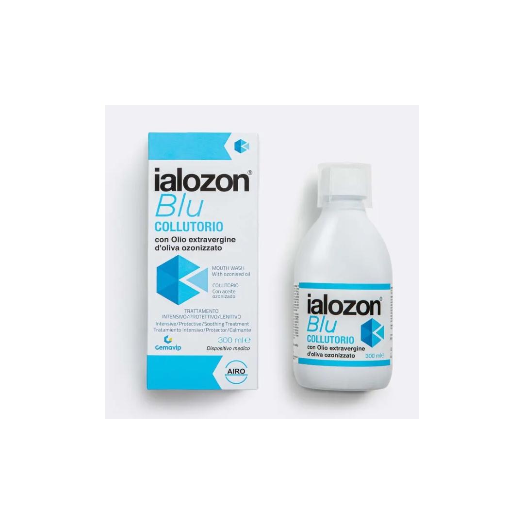 Ialozon Blu Collutorio da 300 ml per Igiene Orale Efficace