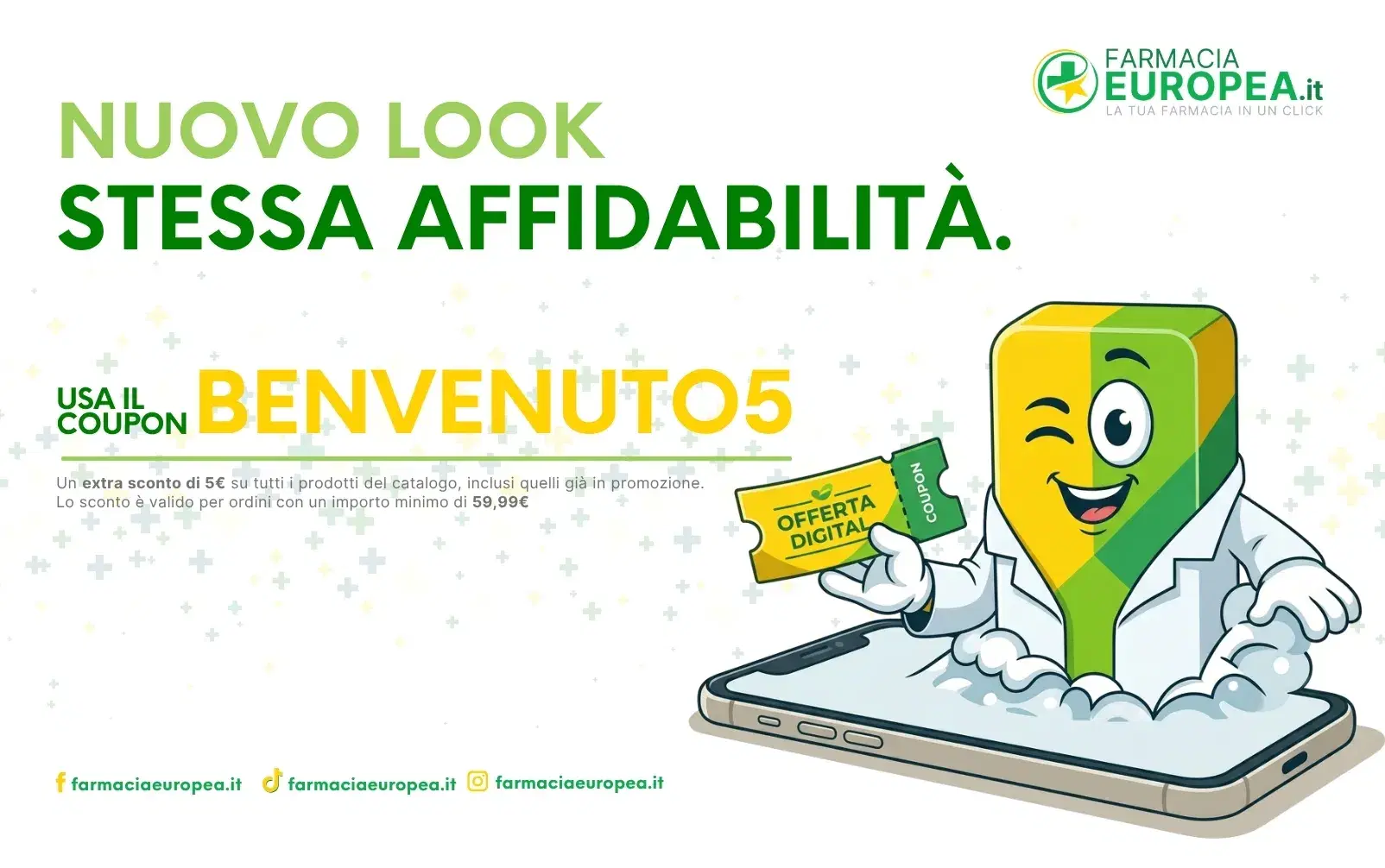 Nuovo look, stessa affidabilità.