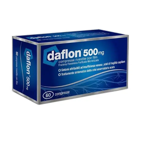 Daflon*60Cpr Riv 500Mg Daflon*60Cpr Riv 500Mg