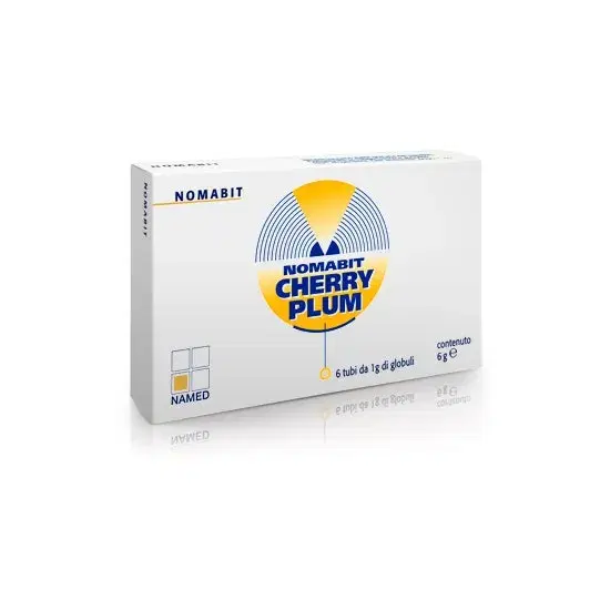 Nomabit Cherry Plum Globuli Fiori Di Bach 6 Tubi 6 g