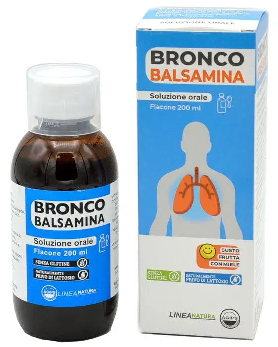 Bronco Balsamina Sciroppo Integratore Vie Respiratorie 200 ml
