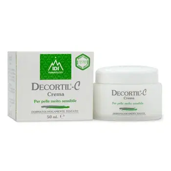 Decortil C Crema Viso per pelli Molto Sensibile Trattamento Idratante 50 ml