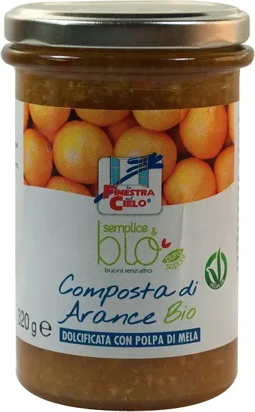 La Finestra sul Cielo Composta di Arance Bio Con Polpa Di Mela 320 g