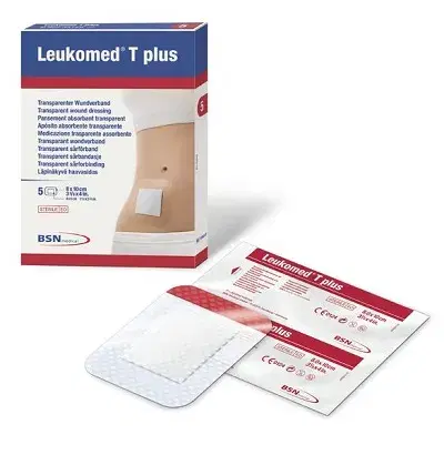 Leukomed T Plus Medicazione Postoperatoria 10x25 cm 5 Pezzi
