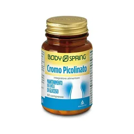 Body Spring Bio Cromo Picolinato Integratore Glucosio 60 Compresse