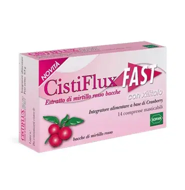 Sofar Linea Benessere Vie Urinarie Cistiflux Fast Integratore 14 Compresse Mast