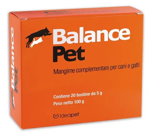 Ellegi Balance Pet Mangime Complementare Cani E Gatti 20 Bustine