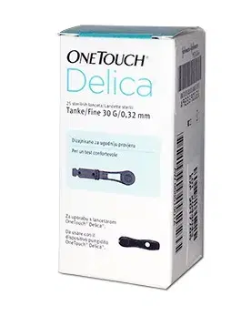 Lifescan Italy Lancette Pungidito Onetouch Delica 25 Pezzi