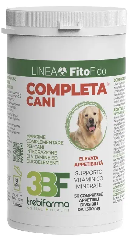 Trebifarma Completa Cani Integratore Vitaminico 50 Compresse