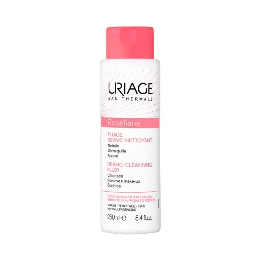 Uriage Roseliane Fluide Dermo-Nettoyant Fluido Detergente Pelle Sensibile 250 ml