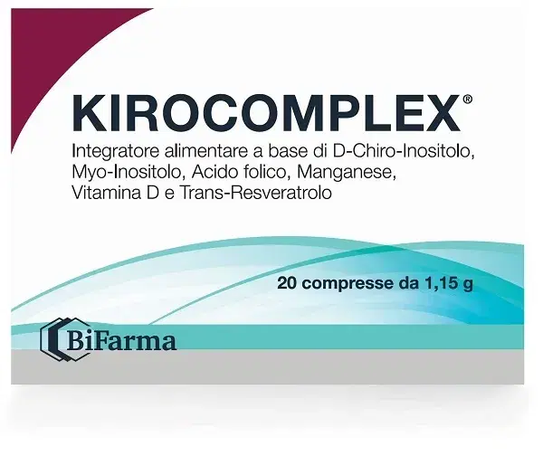 Kirocomplex Integratore per Contrastare l'Ovaio Policistico 20 Compresse