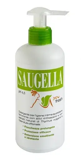 Saugella You Fresh Detergente Intimo Freschezza Idratazione pH 4.5 200 ml
