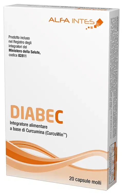 Alfa Intes Linea Antiossidanti Diabec Integratore Alimentare 20 Capsule