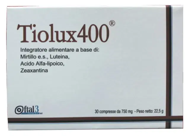 Tiolux 400 30 Compresse