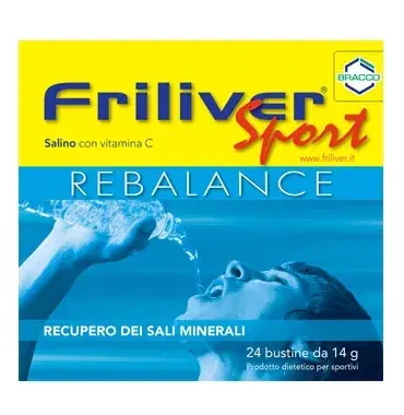Friliver Linea Vitamine Minerali Sport Rebalance Integratore Alimentare 24 Buste
