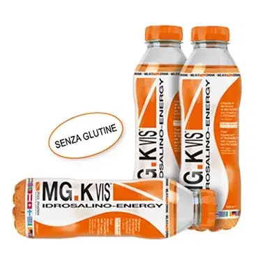 MGK VIS Linea Sali Minerali Energy Drink Arancia Integratore Alimentare 500 ml
