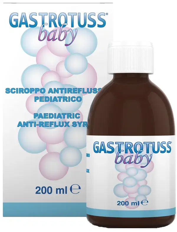 DMG Italia Linea Dispositivi Medici Gastrotuss Baby Sciroppo Antireflusso 200 ml