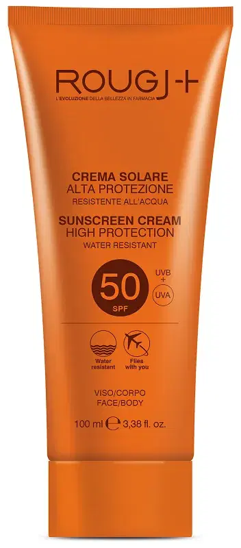 Rougj Solare Crema Corpo/Viso SPF50 Protezione Molto Alta 100 ml