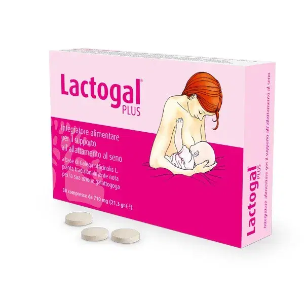 SchwabeLactogal Plus Integratore per l' Allattamento al Seno 30 Compresse