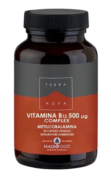 Terranova Vitamina B12 Metilcobalamina Complex 50 Capsule