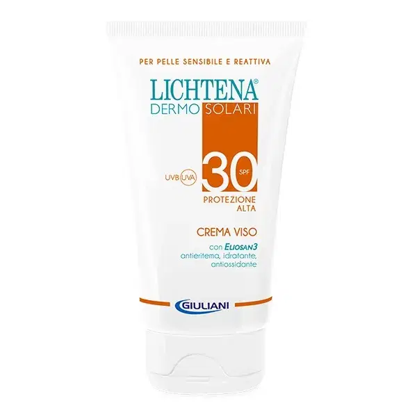 Lichtena Dermosolari SPF30 Crema Viso Pelli Sensibili ed Irritabili 50 ml