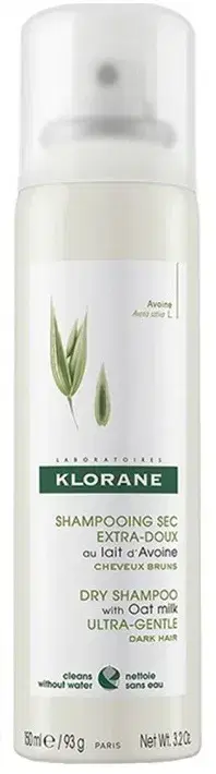 Klorane Shampoo Secco Latte D'avena Protettivo e Districante 150 ml