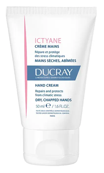 Ducray Ictyane Trattamento Idratante e Protettivo Mani Secche e Rovinate 50 ml