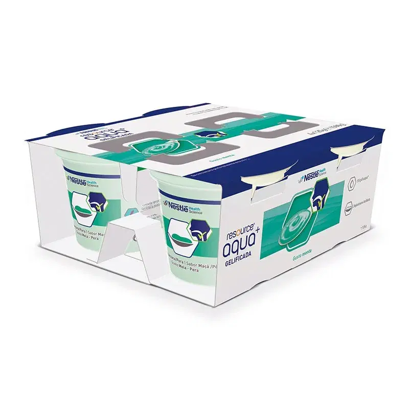 Nestlé Linea Alimentazione Speciale Resource Bevanda Gelificata Menta 4 x 125 g