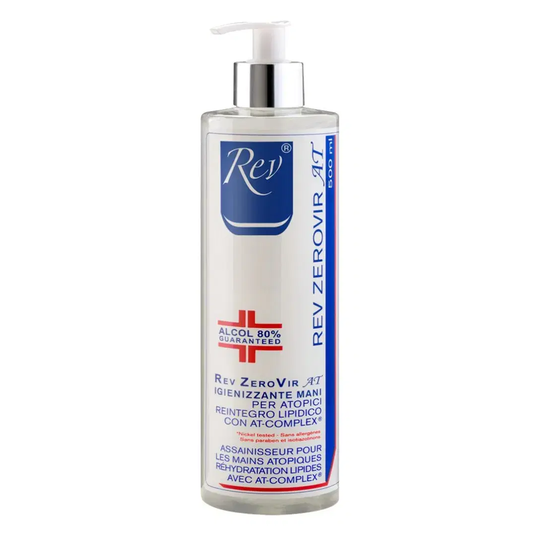 Rev Pharmabio Zerovir At Gel Igienizzante Mani 500 ml