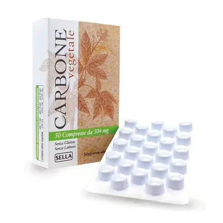 Carbone Vegetale 50 Compresse