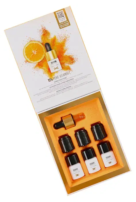 Isdinceutics Flavo C Forte Siero Viso con il 15% di Vitamina C 3 Fiale