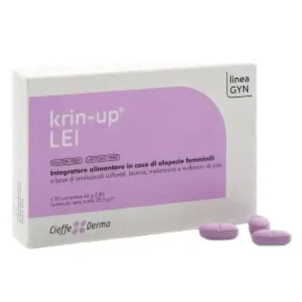 Cieffe Derma Krin Up Lei Integratore per alopecia femminile 30cpr