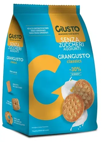 Giusto Senza Zucchero Grangusto Classico Biscotti 350 g