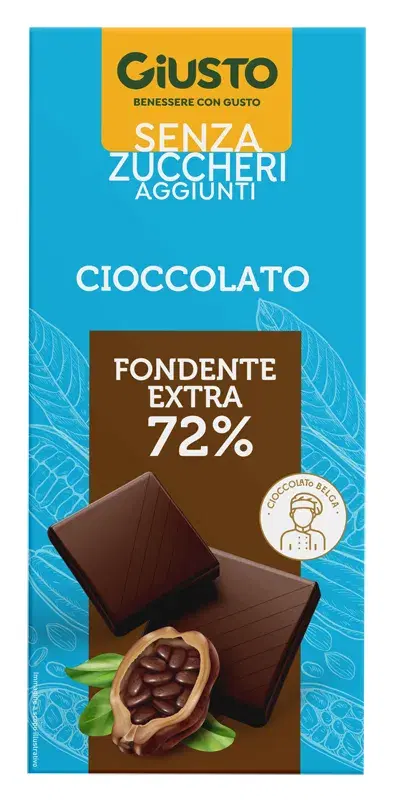 Giusto Tavoletta Extra Fondente Senza Zucchero