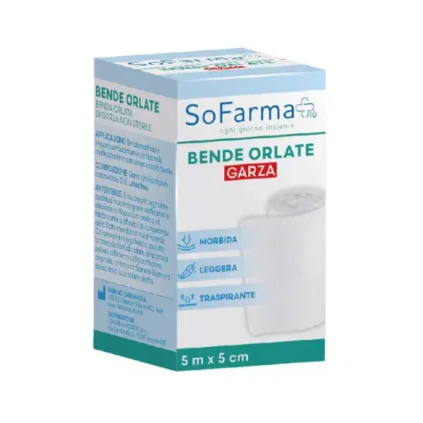 Sofarmapiu' Bende Orlate Garza Morbida e Traspirante 5mx5cm