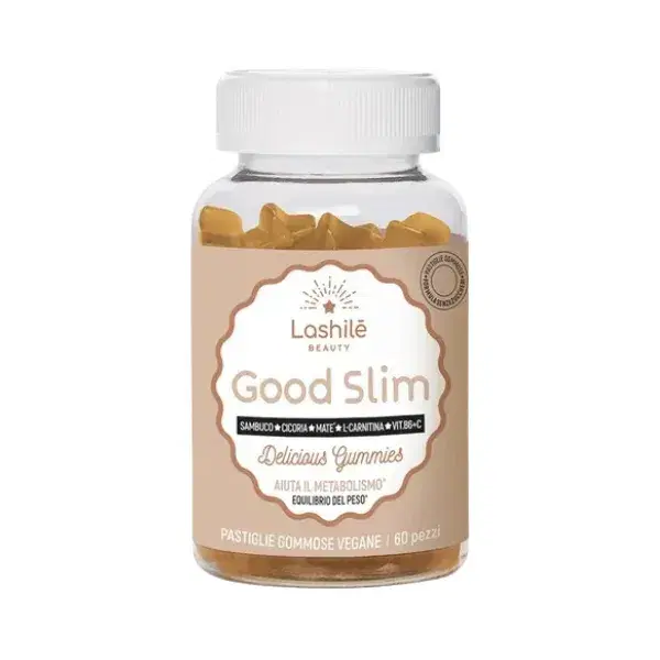 Lashilé Good Slim Integratore Per L'equilibrio Del Peso Corporeo 60 Pastiglie Gommose Senza Zucchero