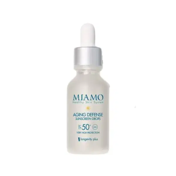 Miamo Longevity Plus Siero Anti Aging Defense Sunscreen Drops 30 ml Spf 50+